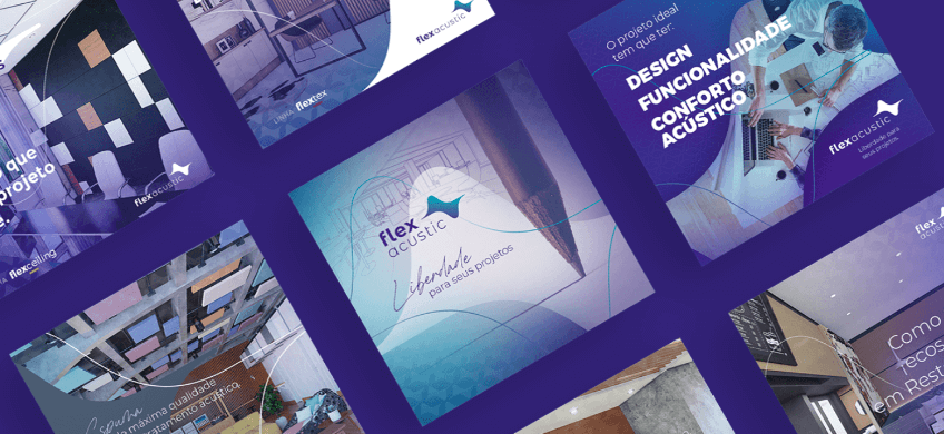 Case da Actwork - Redes Sociais FlexAcustic